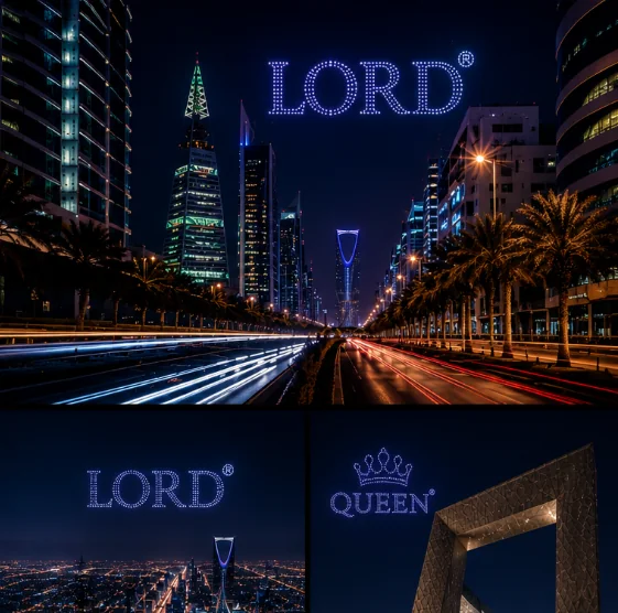 LORD over the Riyadh skyline